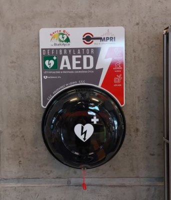 Defibrylator dla Białołęckiego Ośrodka Kultury