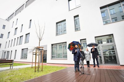 Wizyta Prezydenta m.st. Warszawy w Szpitalu Bielańskim