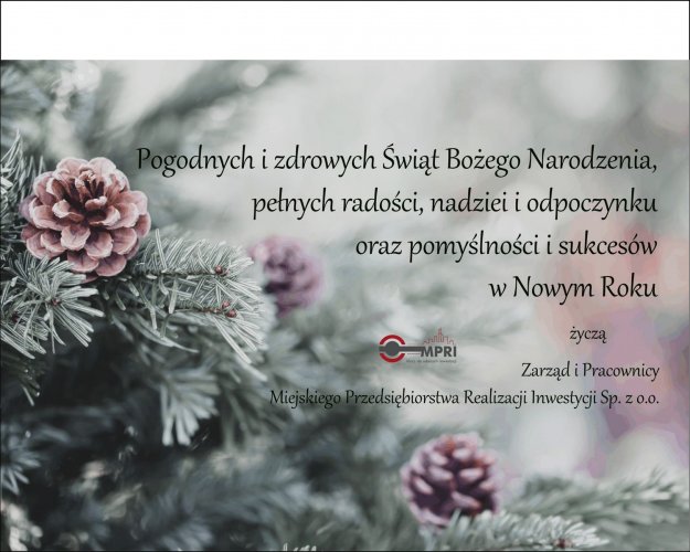 Świąteczne życzenia od MPRI