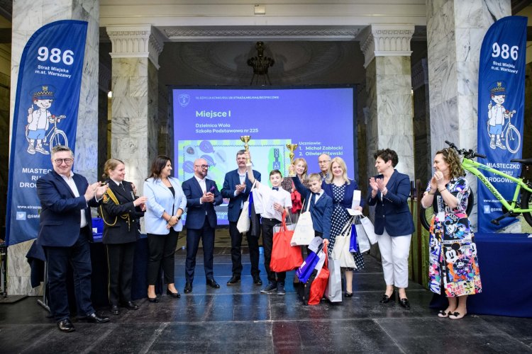 Uroczyste zakończenie 10. edycji konkursu "ZE STRAŻĄ MIEJSKĄ BEZPIECZNIE"